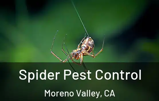  Spider Pest Control Moreno Valley, CA